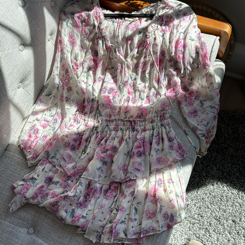 Loveshackfancy Popover Silk Mini